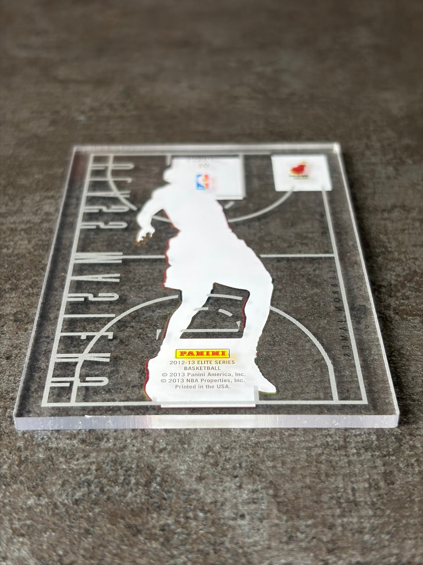 2012-13 Panini Elite Glass Masters LeBron James #10
