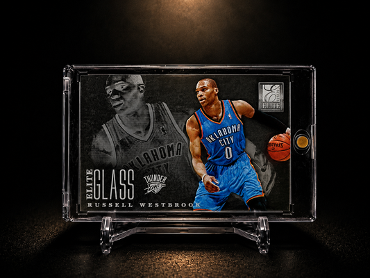 2012-13 PANINI ELITE SERIES BASKETBALL RUSSELL WESTBROOK ELITE GLASS #20