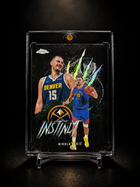 2025 Topps Chrome Instinct Refractor Nikola Jokić