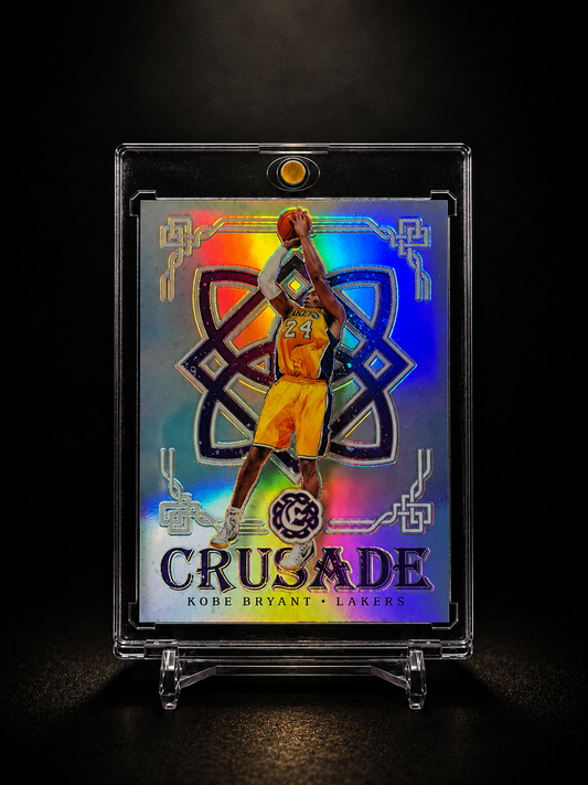 2016-17 Panini Excalibur Crusade Silver Prizm Kobe Bryant #88