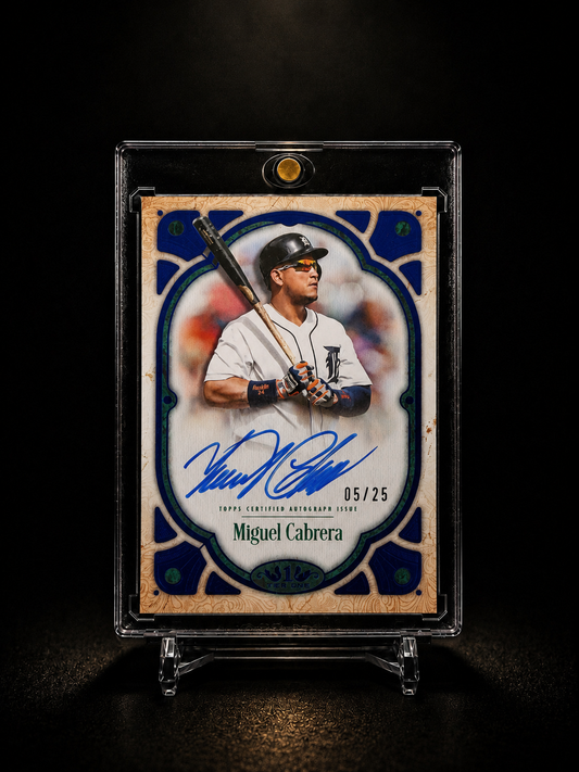 2026 Topps MLB Tier One Miguel Cabrera Autograph /25