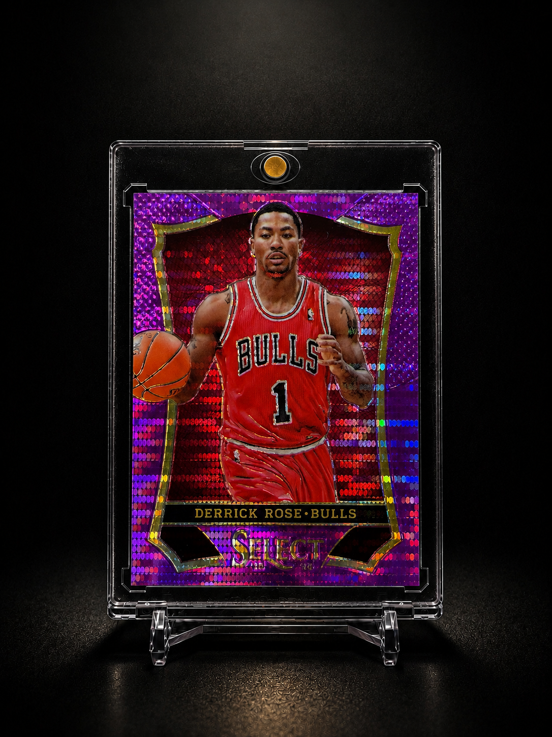 2013-14 Panini Select Prizms Purple /99 Derrick Rose #132