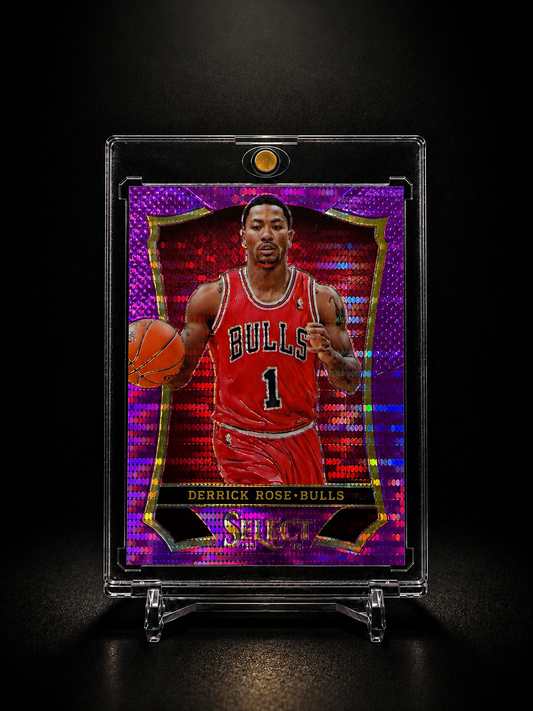 2013-14 Panini Select Prizms Purple /99 Derrick Rose #132