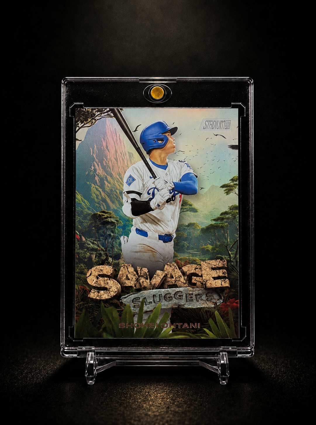2025 Stadium Club Baseball SHOHEI OHTANI SAVAGE SLUGGERS INSERT