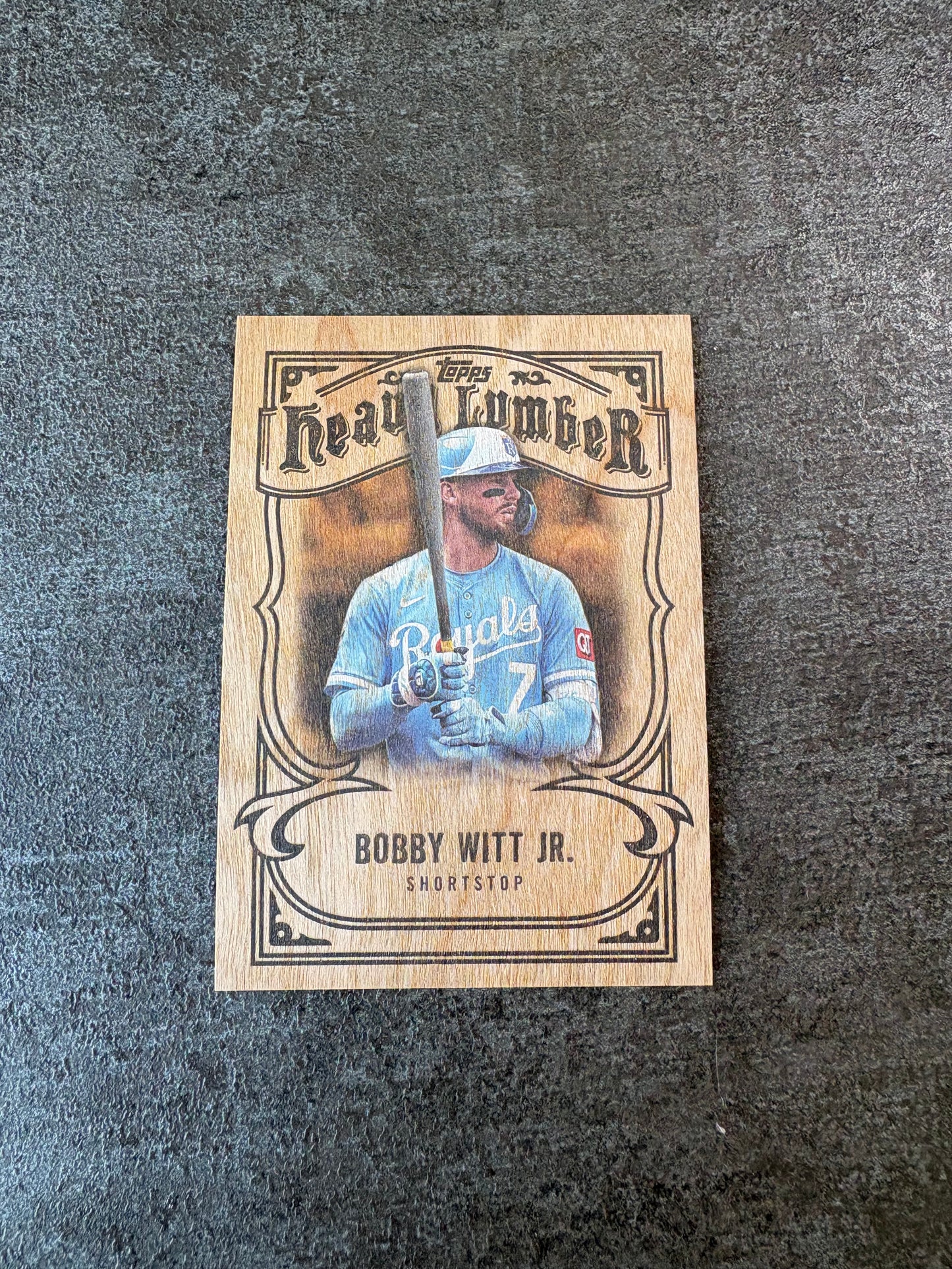 2026 Topps Series 1 Baseball BOBBY WITT JR. HEAVY LUMBER INSERT SSP #HL-9