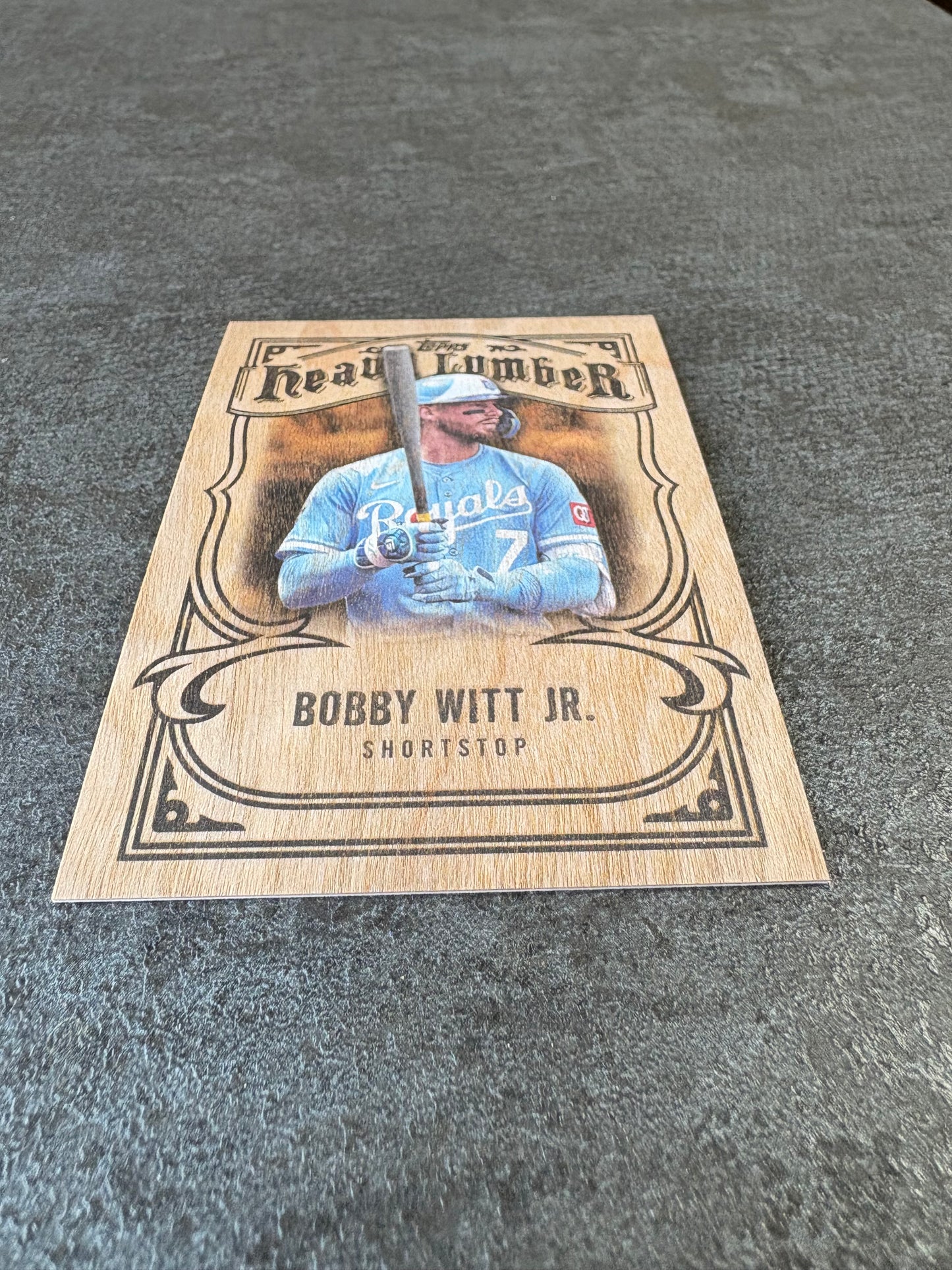 2026 Topps Series 1 Baseball BOBBY WITT JR. HEAVY LUMBER INSERT SSP #HL-9