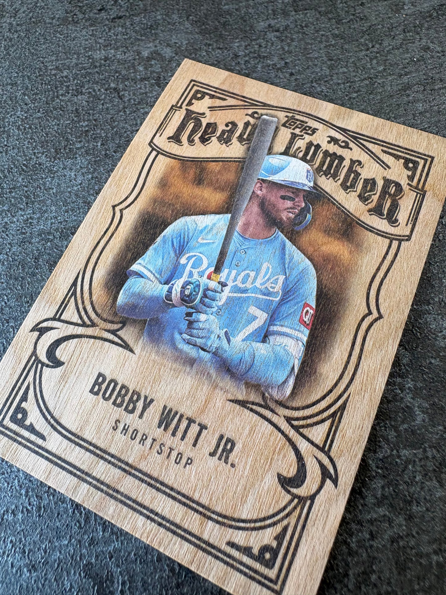 2026 Topps Series 1 Baseball BOBBY WITT JR. HEAVY LUMBER INSERT SSP #HL-9