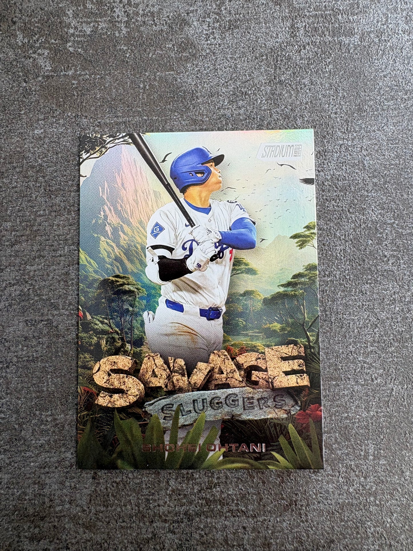 2025 Stadium Club Baseball SHOHEI OHTANI SAVAGE SLUGGERS INSERT