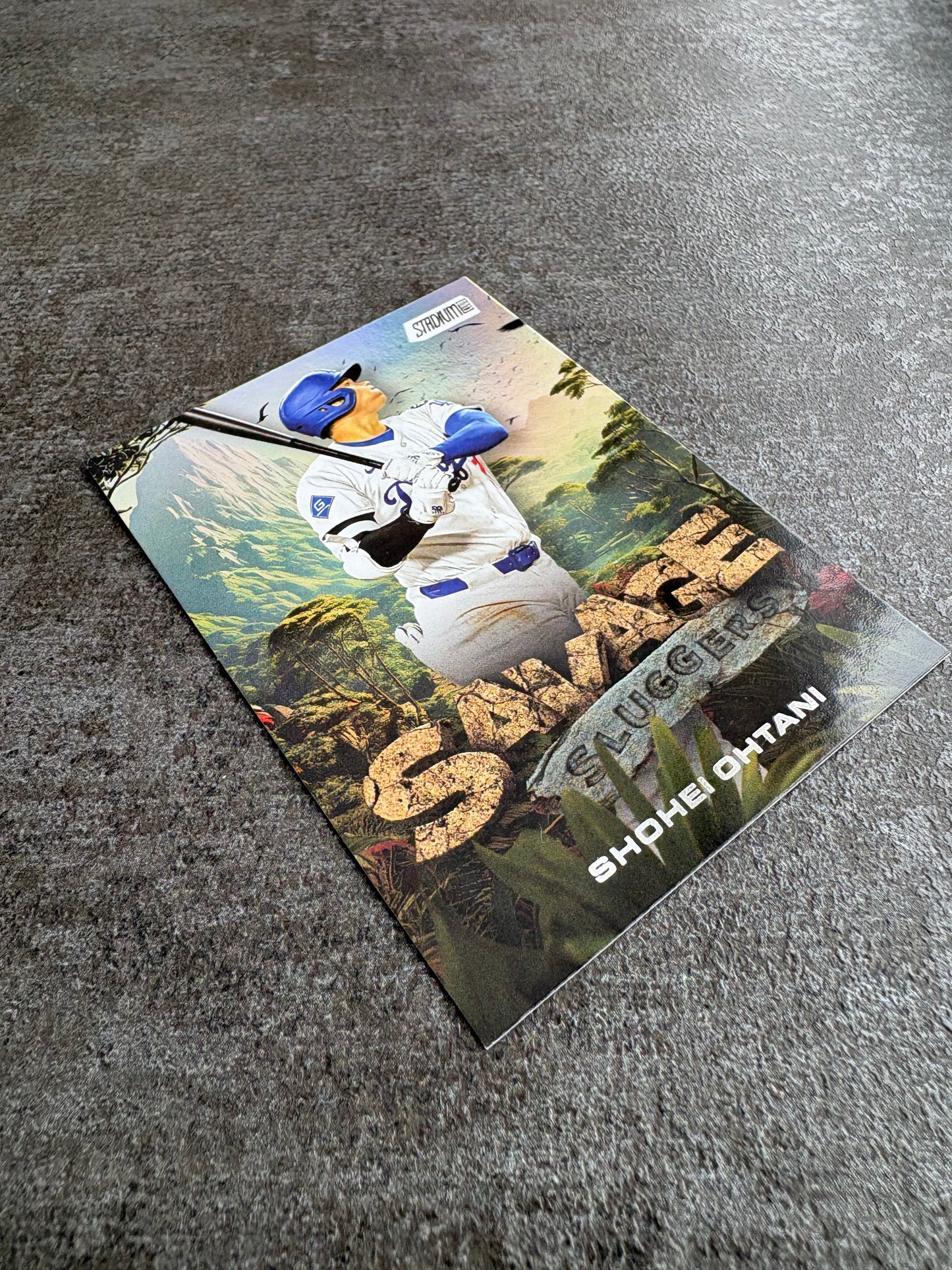2025 Stadium Club Baseball SHOHEI OHTANI SAVAGE SLUGGERS INSERT