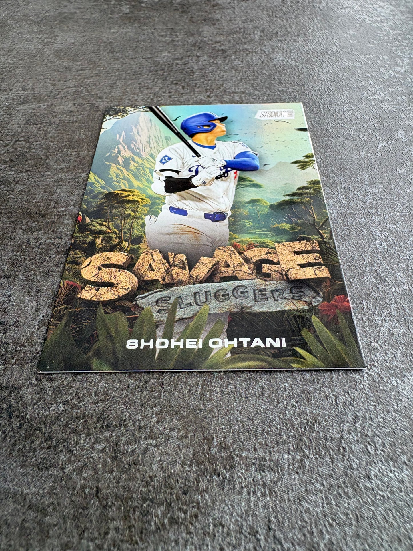 2025 Stadium Club Baseball SHOHEI OHTANI SAVAGE SLUGGERS INSERT