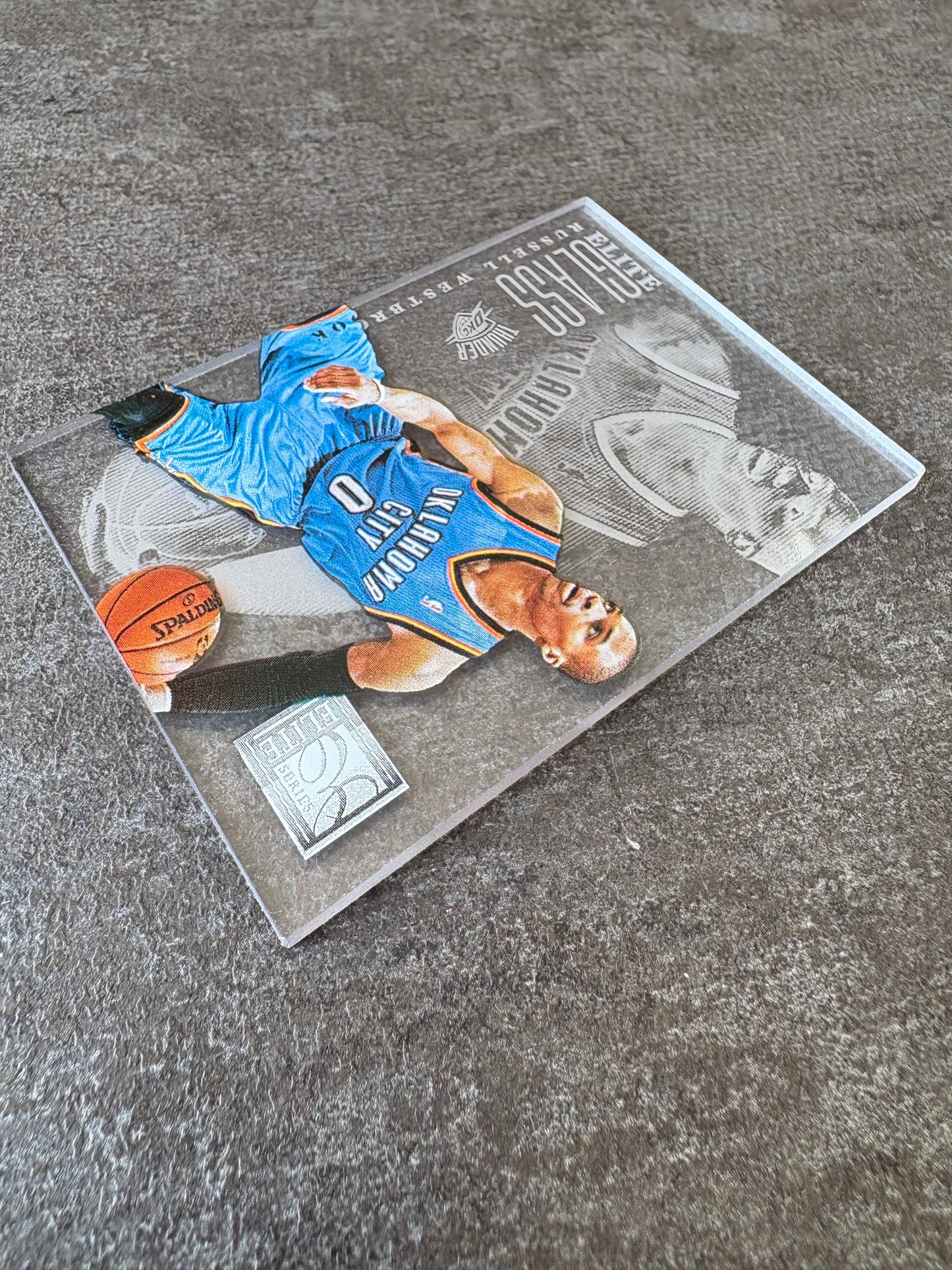 2012-13 PANINI ELITE SERIES BASKETBALL RUSSELL WESTBROOK ELITE GLASS #20