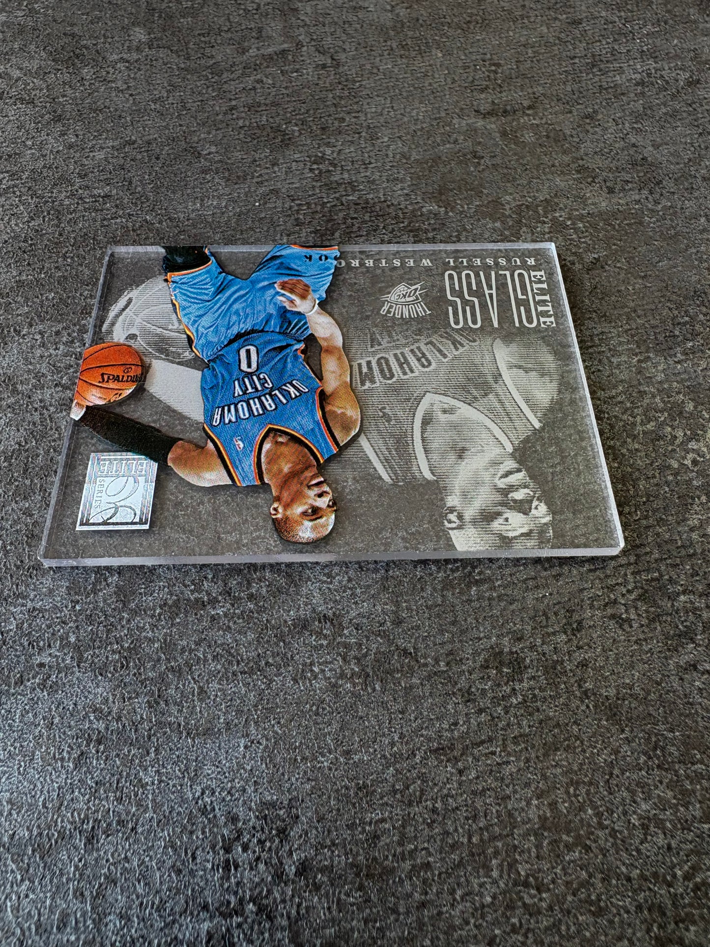 2012-13 PANINI ELITE SERIES BASKETBALL RUSSELL WESTBROOK ELITE GLASS #20