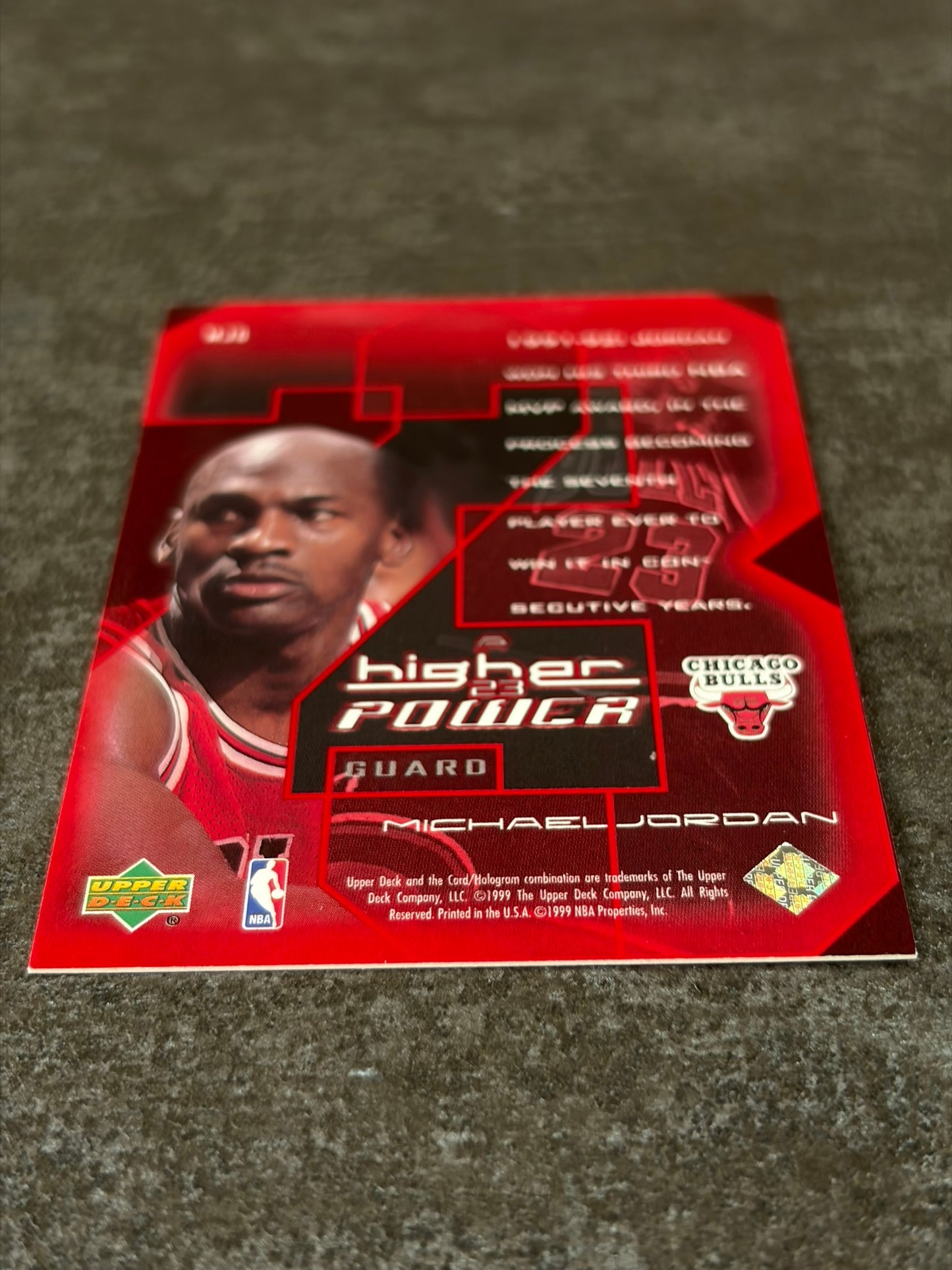 1999 Upper Deck A Higher Power #MJ6 Michael Jordan