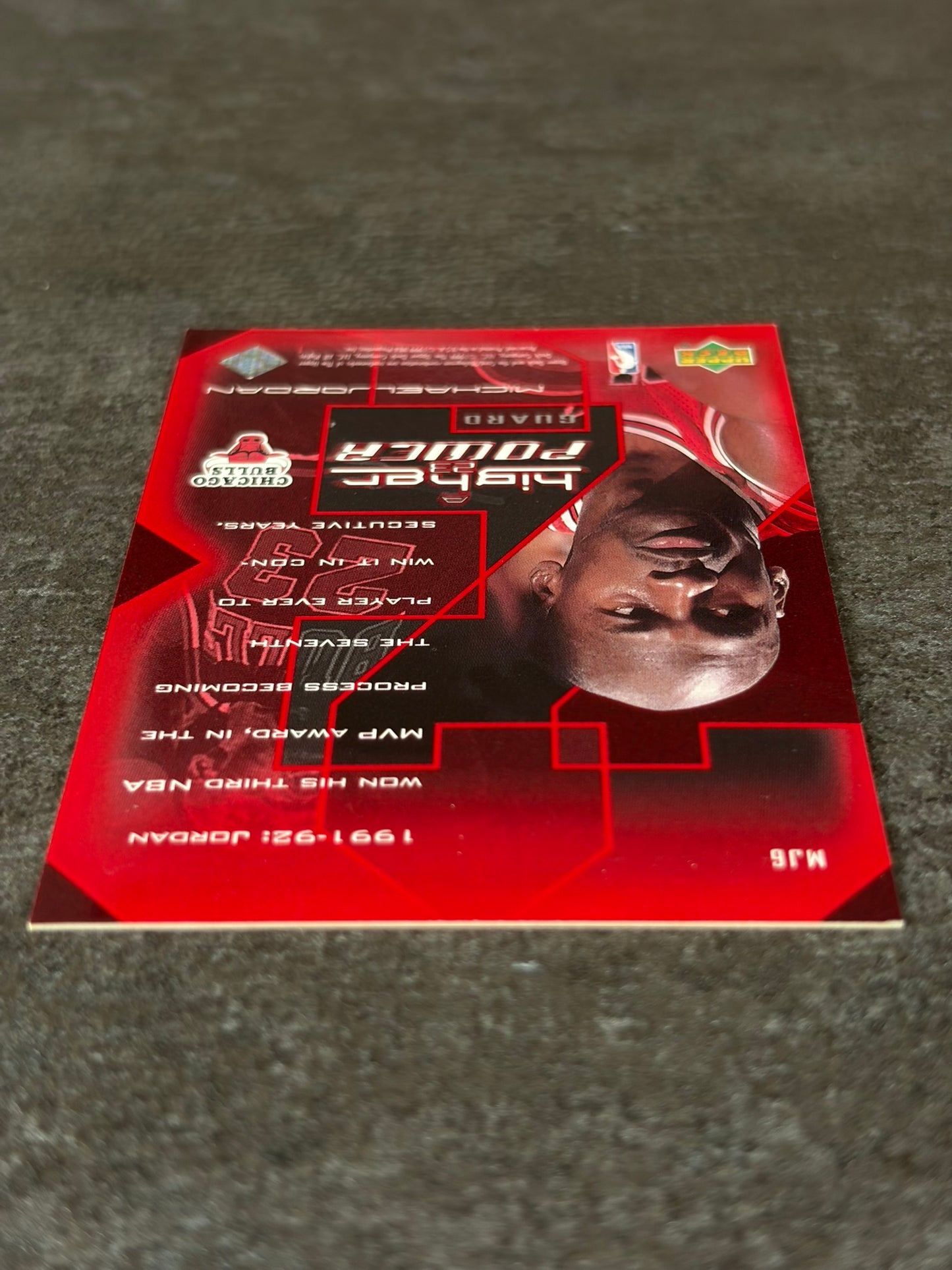 1999 Upper Deck A Higher Power #MJ6 Michael Jordan