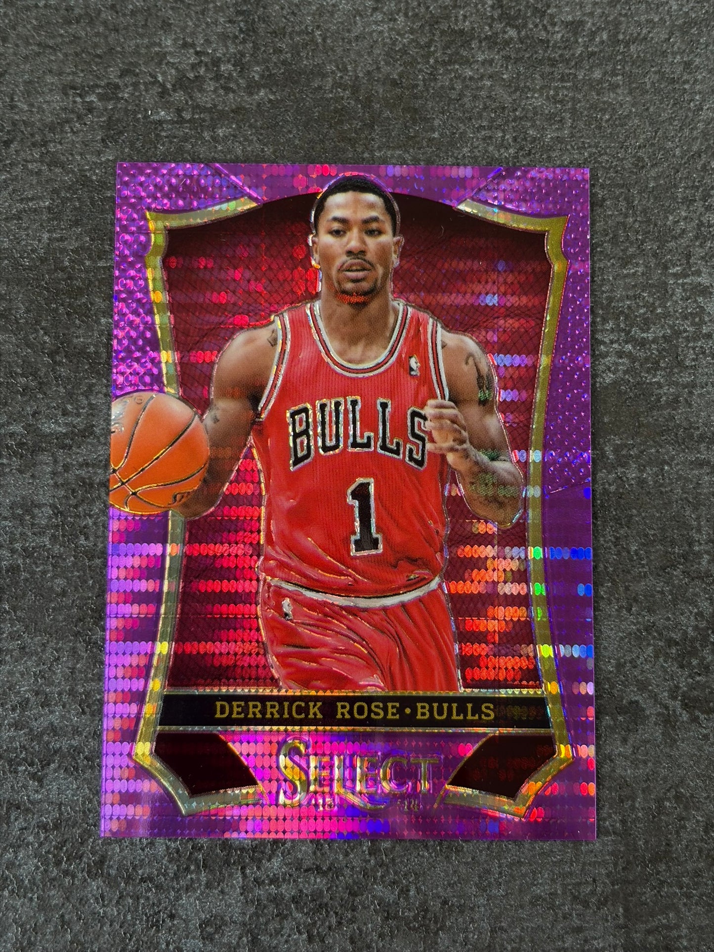 2013-14 Panini Select Prizms Purple /99 Derrick Rose #132