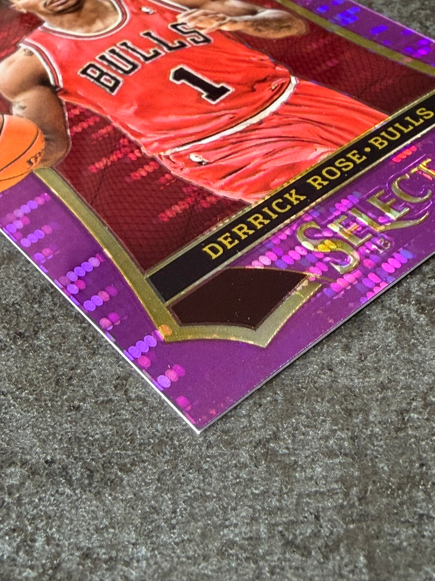 2013-14 Panini Select Prizms Purple /99 Derrick Rose #132