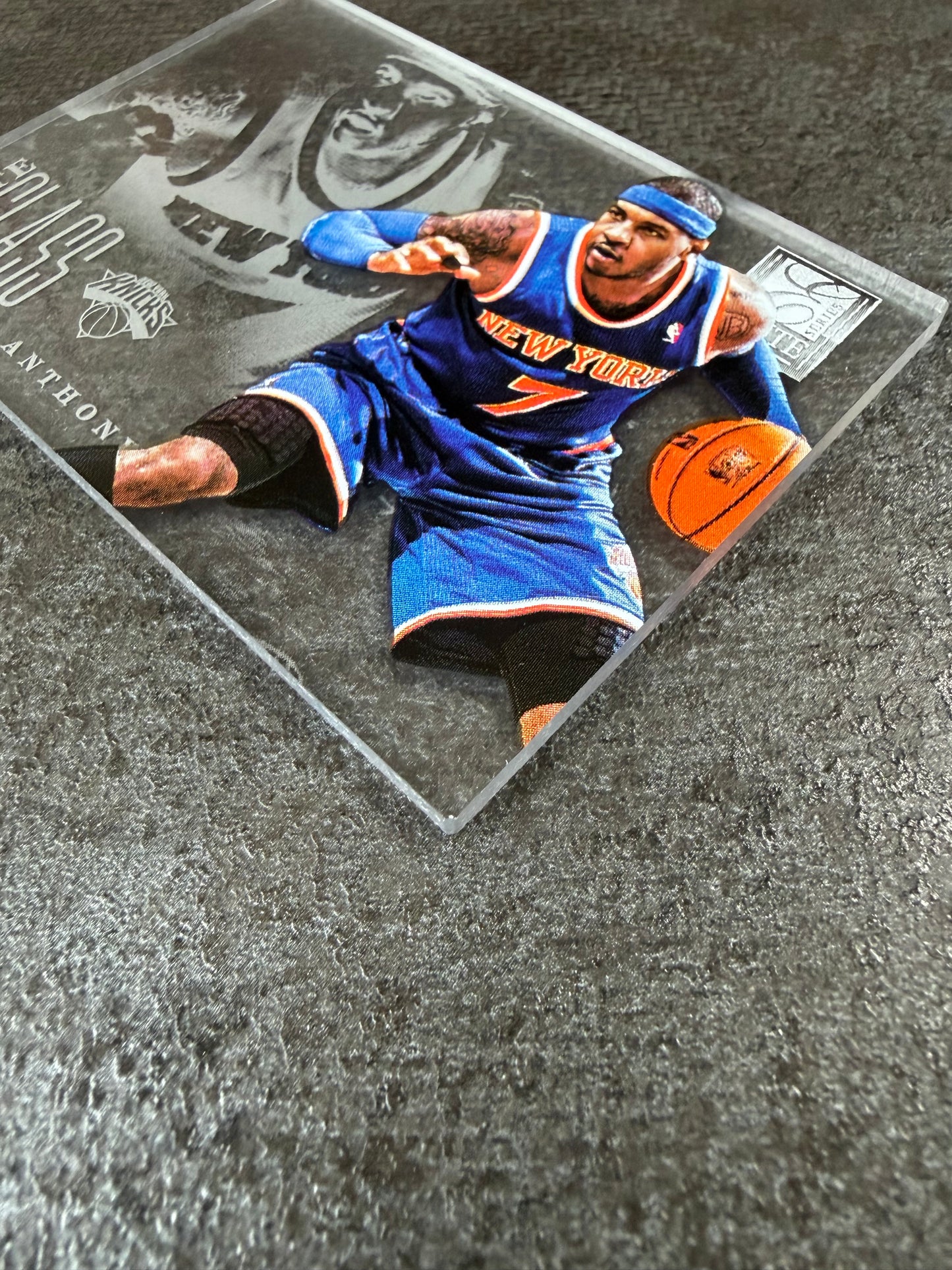2012 PANINI ELITE SERIES ELITE GLASS CARMELO ANTHONY #15