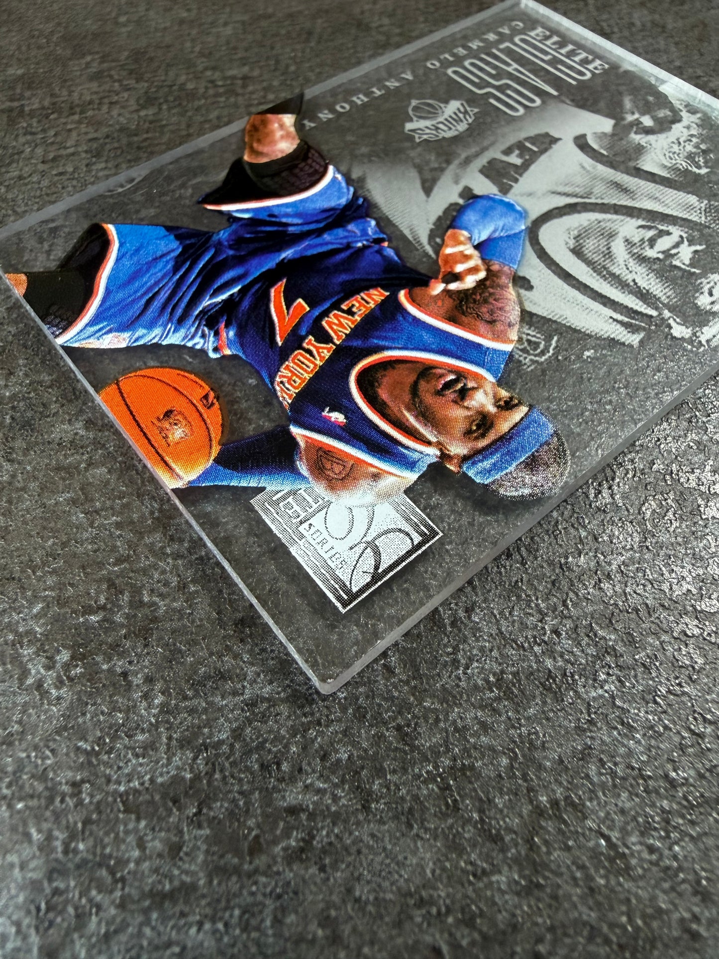 2012 PANINI ELITE SERIES ELITE GLASS CARMELO ANTHONY #15