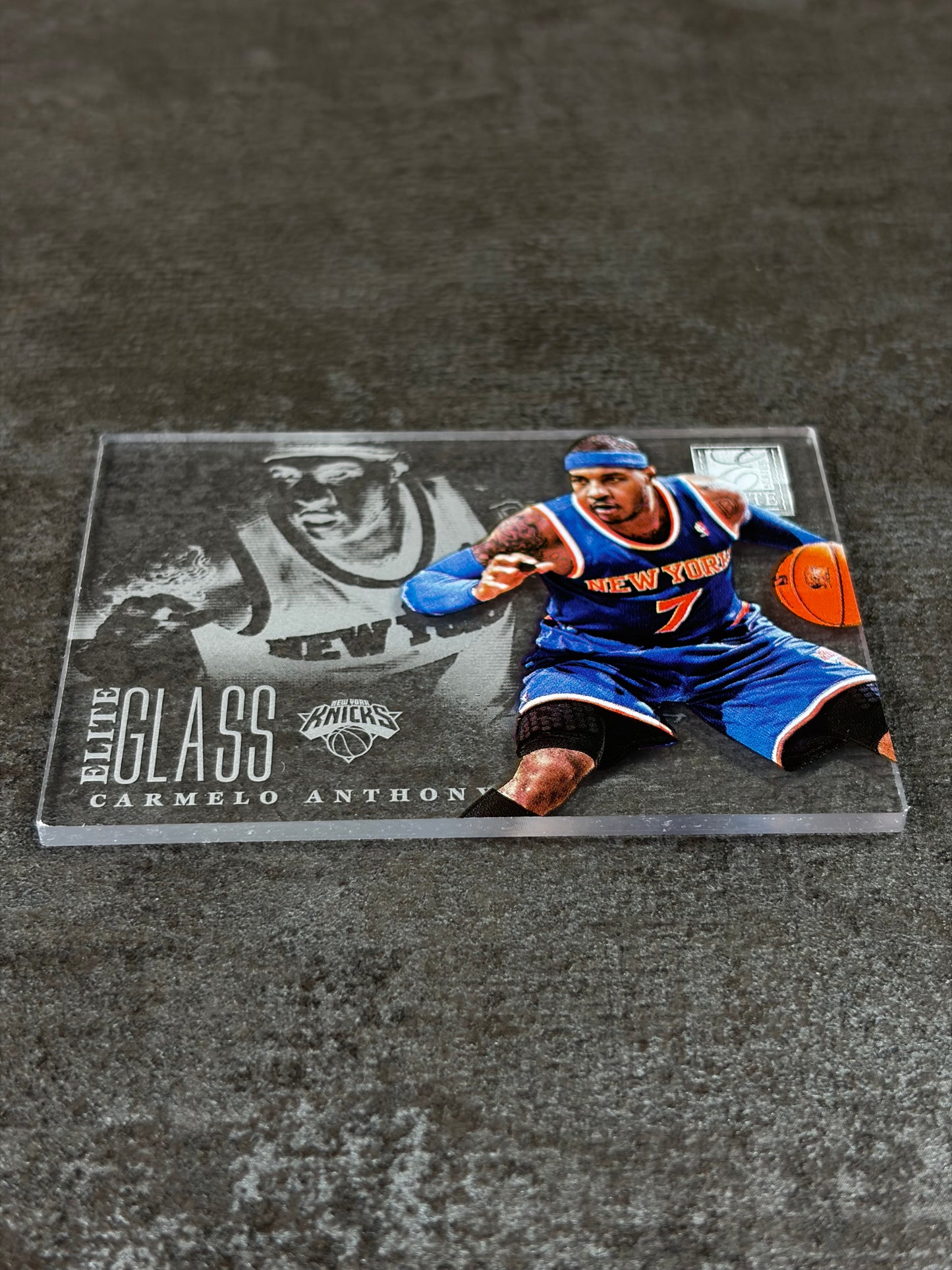 2012 PANINI ELITE SERIES ELITE GLASS CARMELO ANTHONY #15