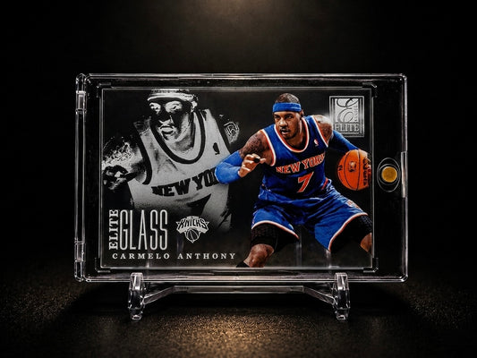2012 PANINI ELITE SERIES ELITE GLASS CARMELO ANTHONY #15