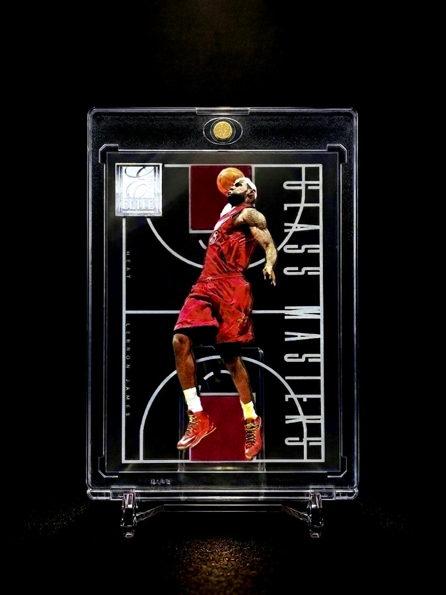 2012-13 Panini Elite Glass Masters LeBron James  #10