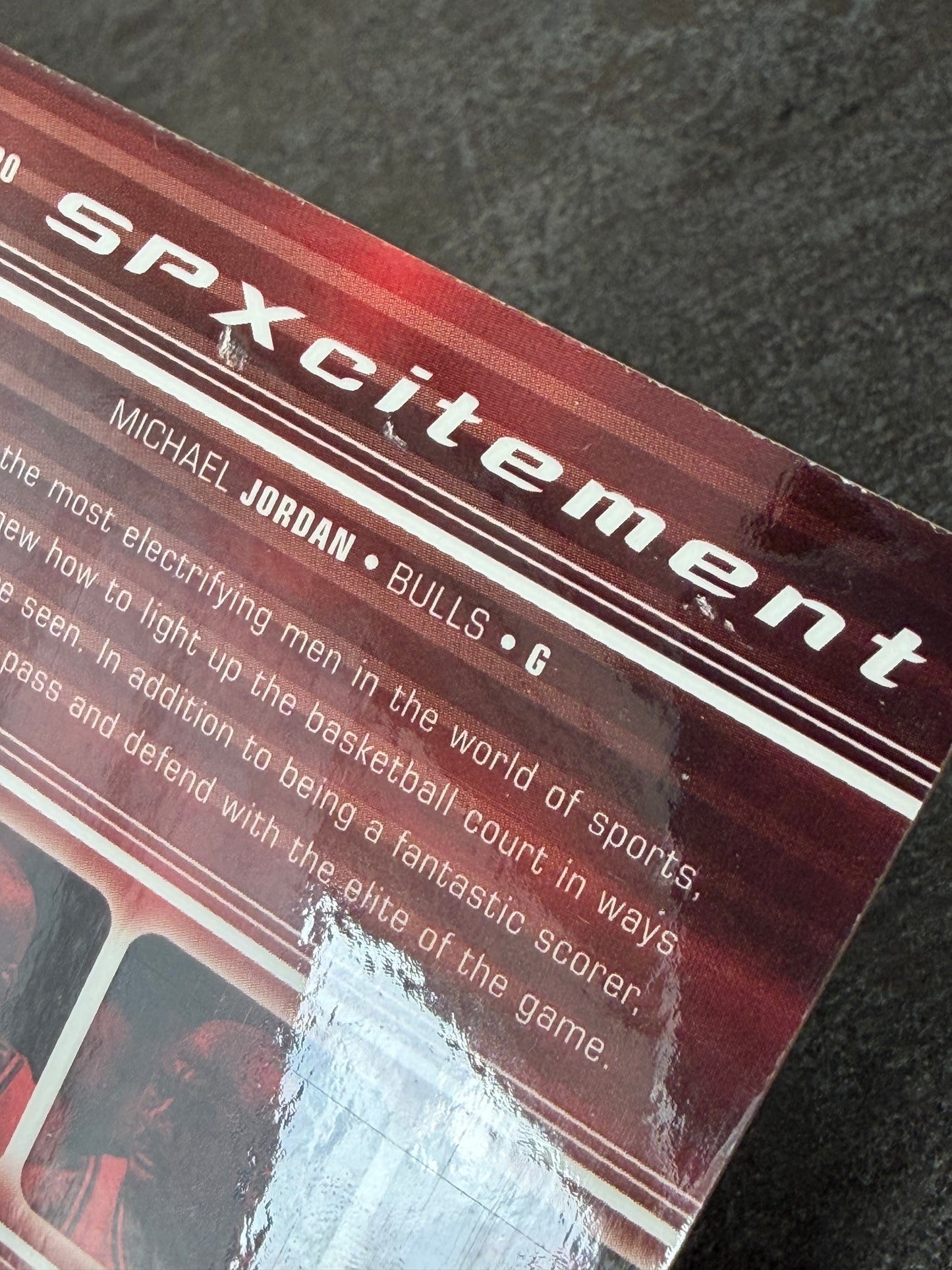 1999 Upper Deck SPx SPxcitement Michael Jordan #S20